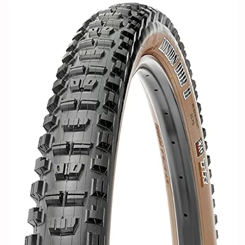 Maxxis Minion DHR II Wide Trail Dual Compound EXO/TR 29' Tire - 29x2.40', Black, Unisex