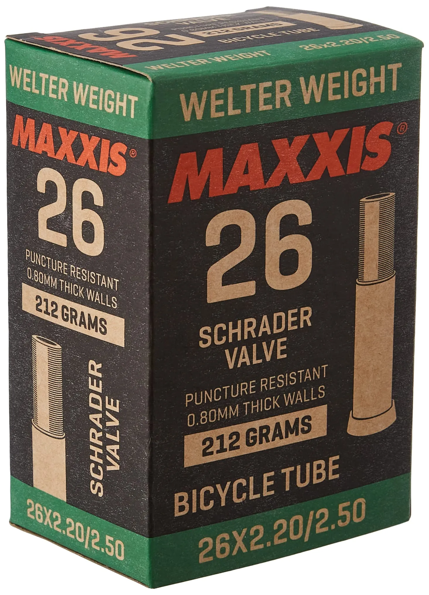 Maxxis Welterweight 700X35-45 Presta Tube 36mm, Durable 0.9mm Walls for Serious Cycling Performance