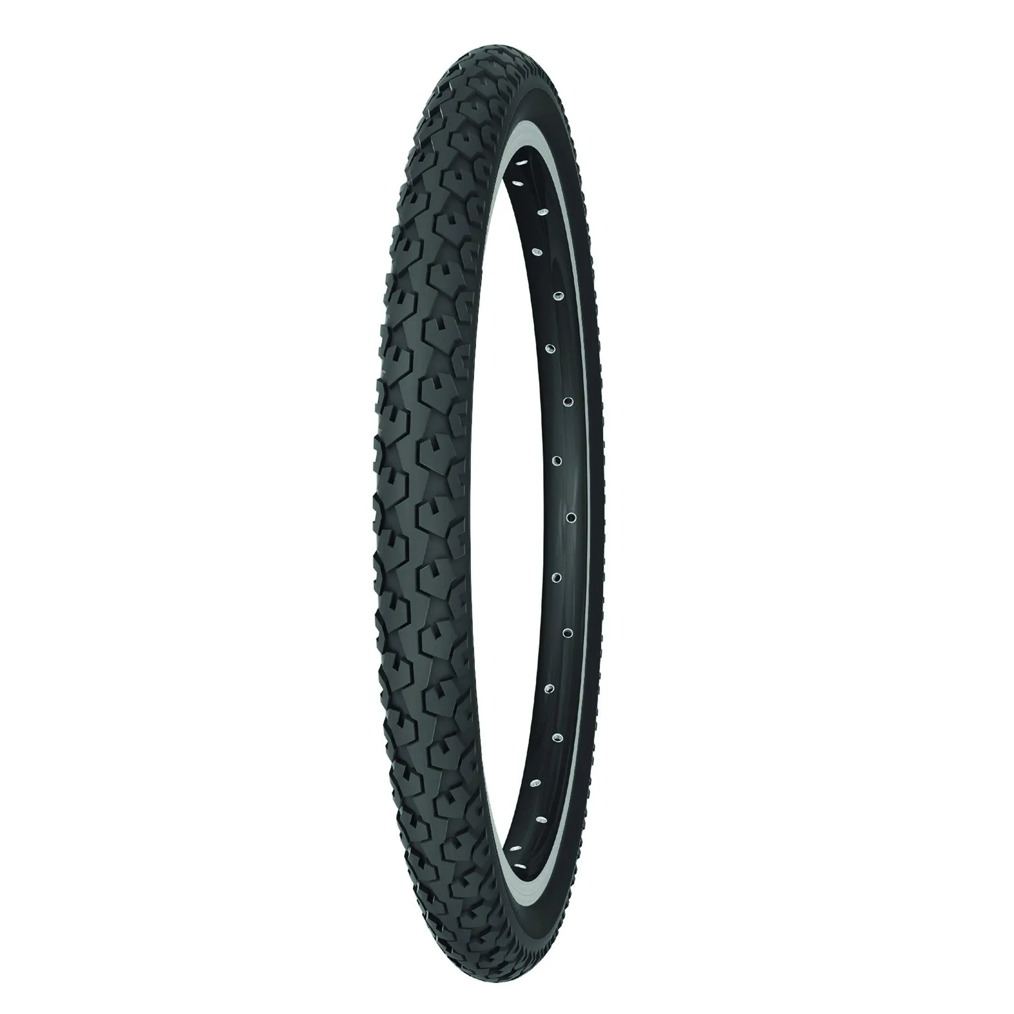 Michelin Country J Junior 16 x 1.75 City Bike Tire - Black Sidewall, Tube Type, Traction & Comfort