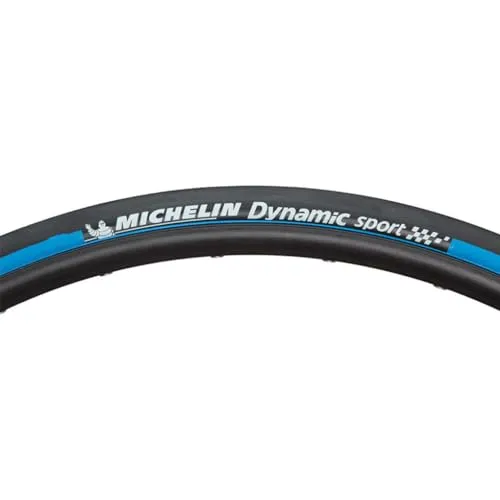 MICHELIN Dynamic Sport Bike Tire 700x23c, Black - Excellent Grip, Lightweight, Durable for Cycling