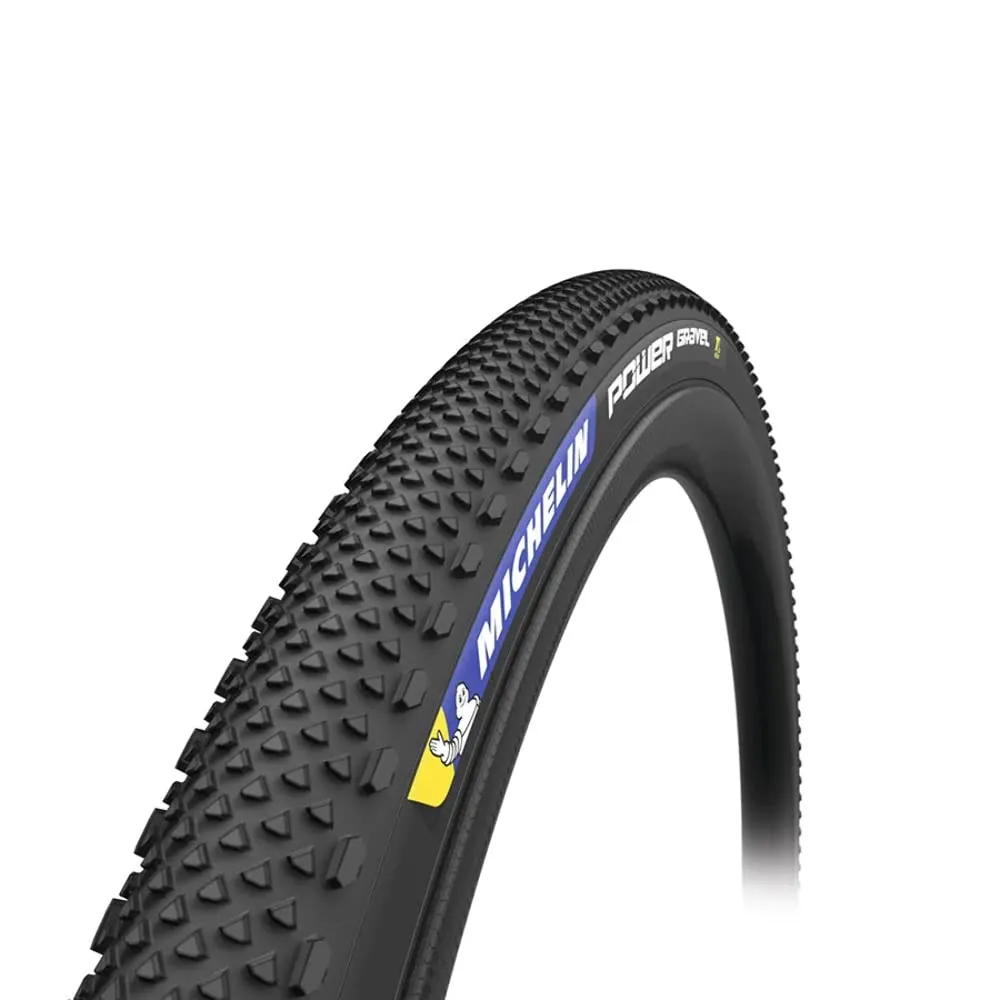 Michelin Power Gravel 700x33C Tire - Folding, Tubeless Ready, Black, X-Miles, Bead2Bead Protek