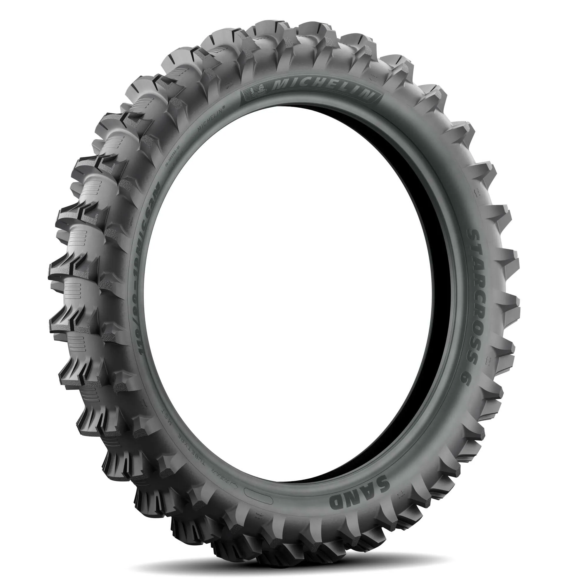 Michelin Starcross 6 Sand Tire Rear 100/90-19 (57M) - Enhanced Traction & Durability for Offroad