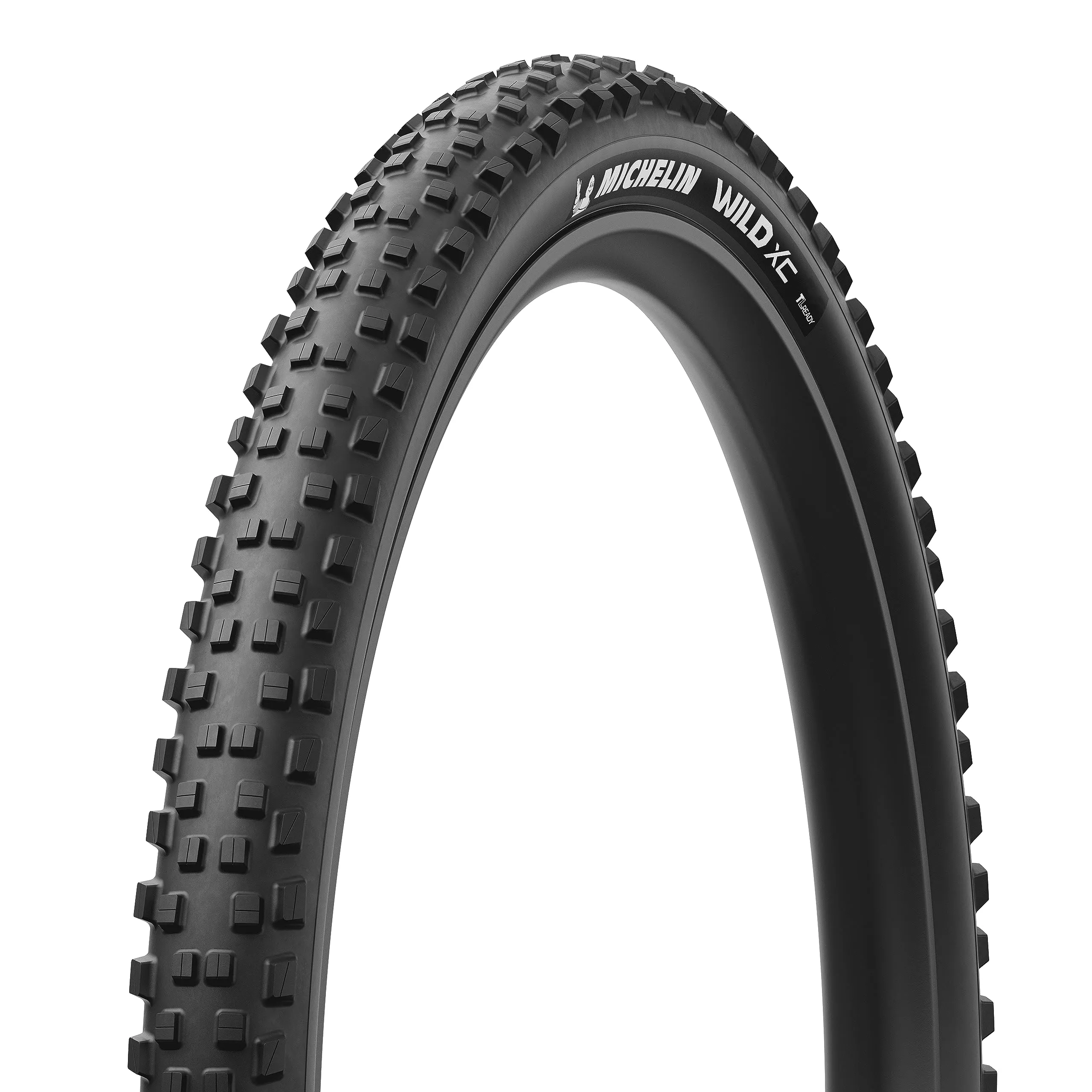 Michelin Wild XC Performance Mountain Bike Tire 29x2.35 - Tubeless Ready, High Grip, Black