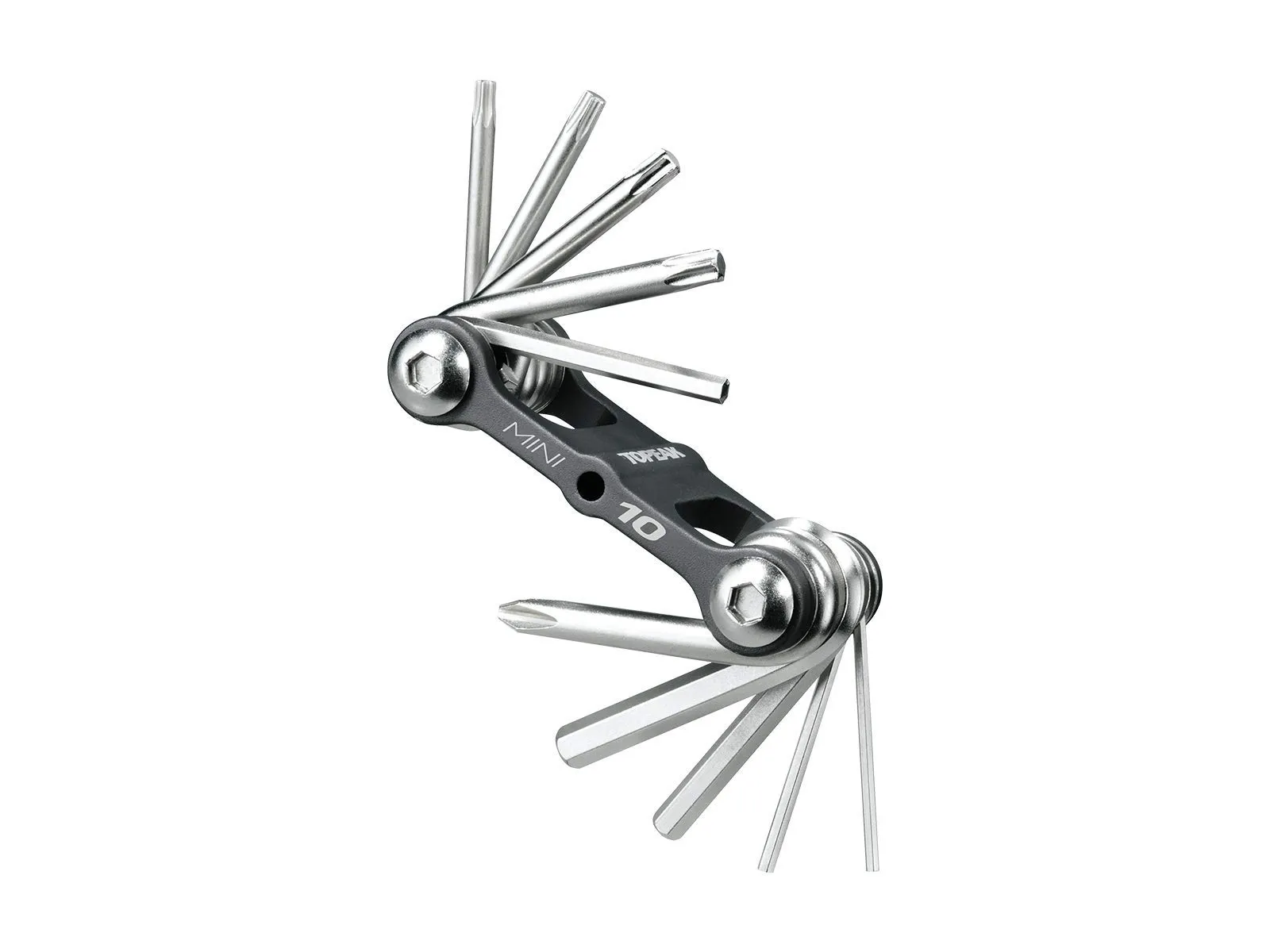Mini 10 Multi Tool by Topeak - Compact, Lightweight Tool with 10 Functions for Bike Repairs