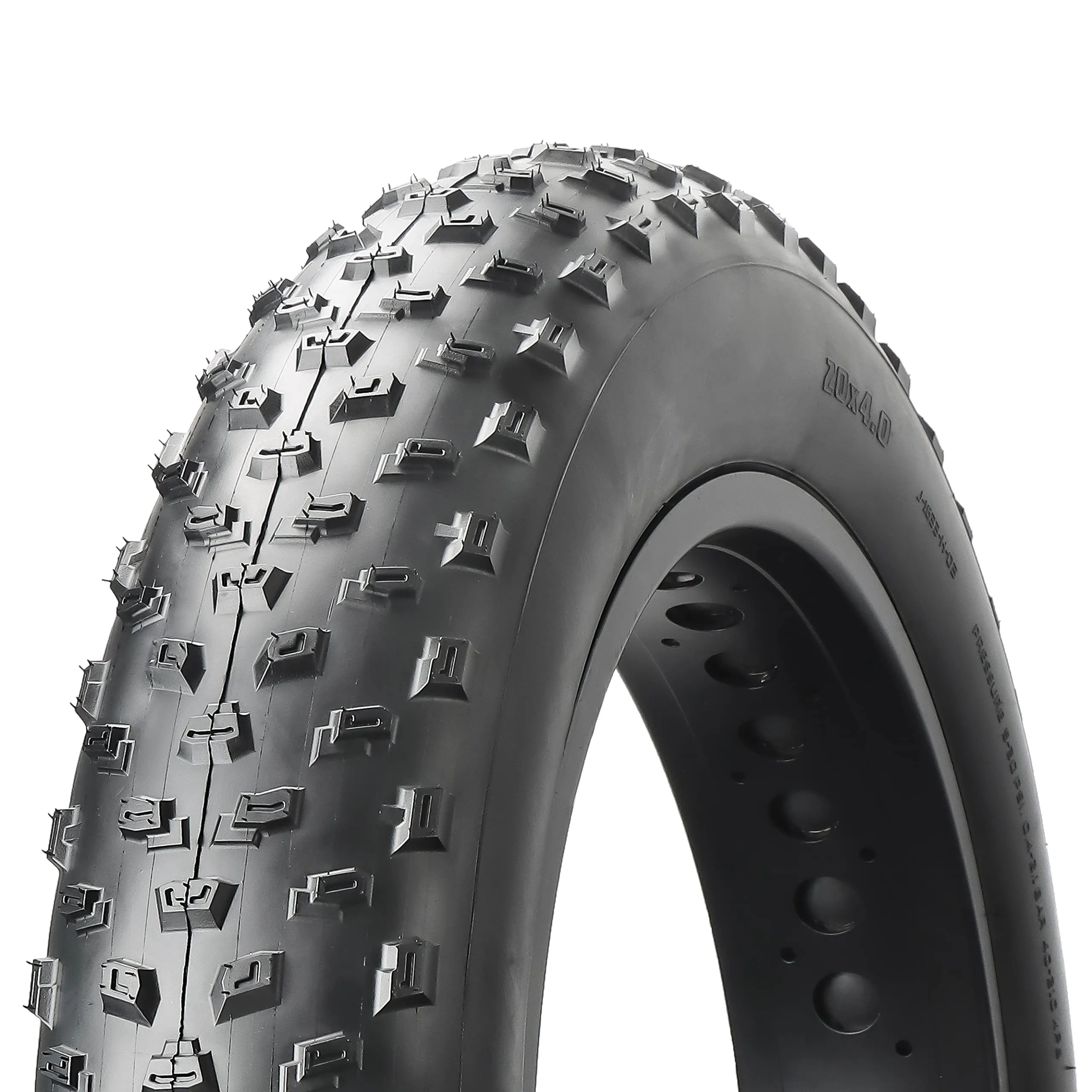 MOHEGIA 20x4.0 Inch Fat Bike Tire - High-Performance All-Terrain Folding Replacement Tire