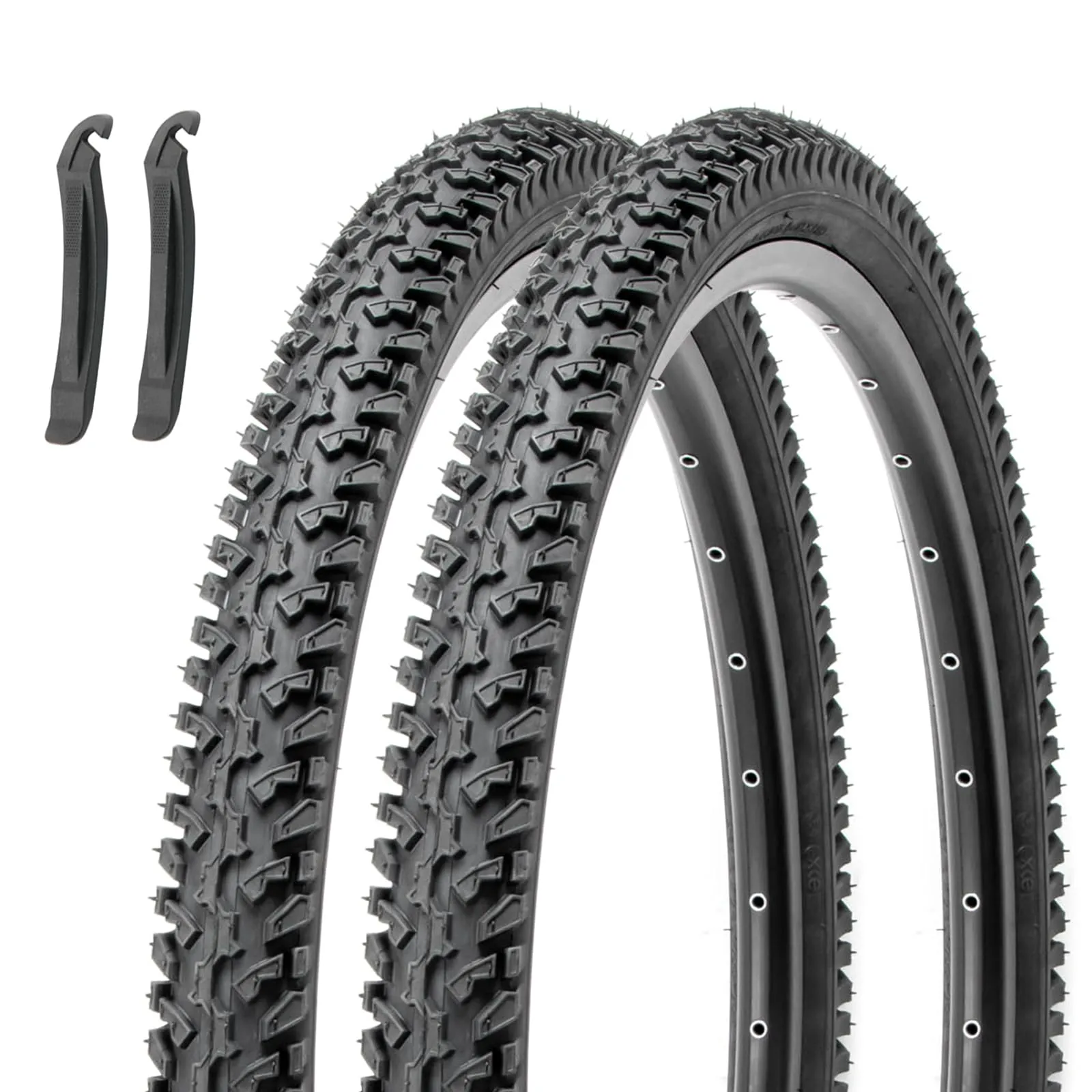 MOHEGIA Mountain Bike Replacement Tire 26x2.125 Inch Puncture-Resistant Folding Tires for MTB