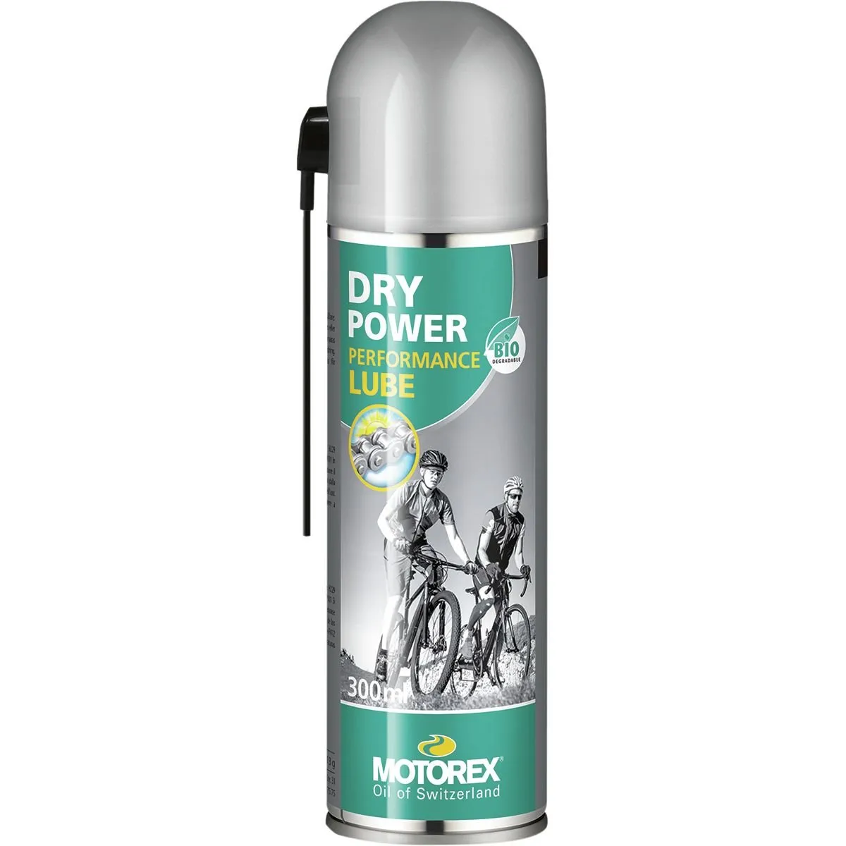 Motorex Dry Power Lube Spray 56ml - Clean Chain Lubricant for Dry Conditions, Prevents Build-Up