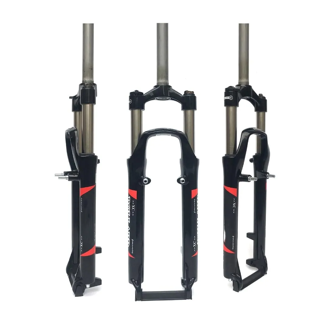Mountain Bike 26 Inch Front Fork Mechanical Fork - Adjustable Aluminium Alloy, Disc V Lockable