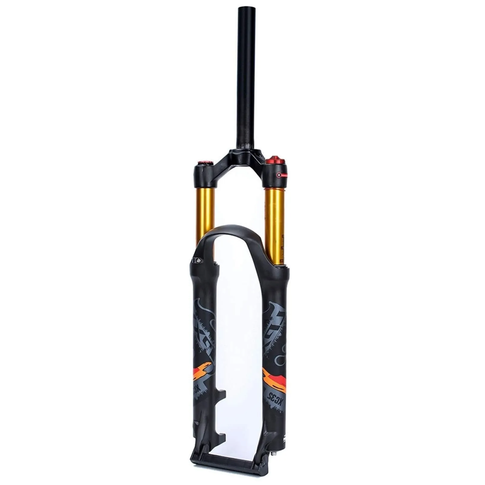 Mountain Bike Air Suspension Fork 120mm Travel for 26/27.5/29 Inch Wheels - Quick Release Design
