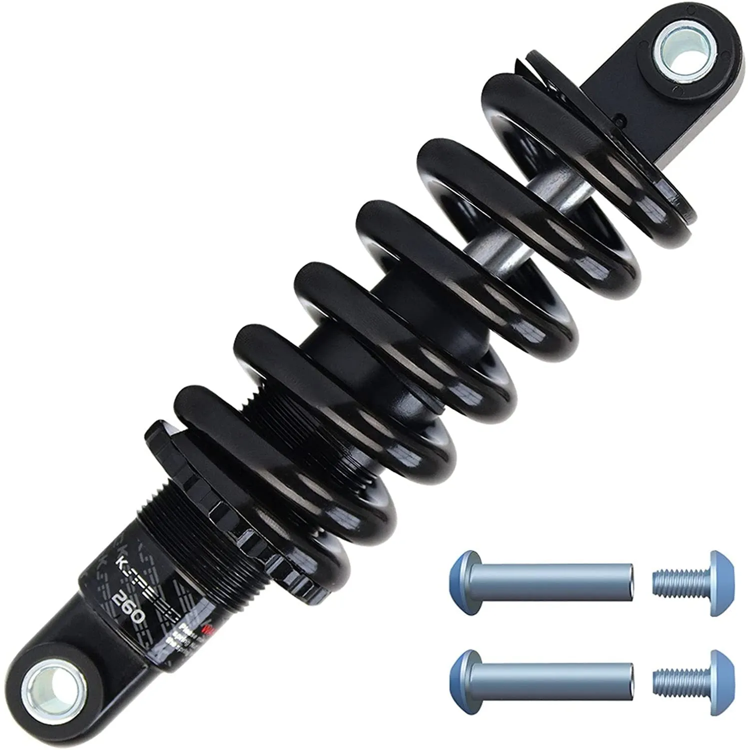 Mountain Bike Rear Shock Absorber 125mm/150mm/165mm/190mm - High Strength 750 Lbs Compatible