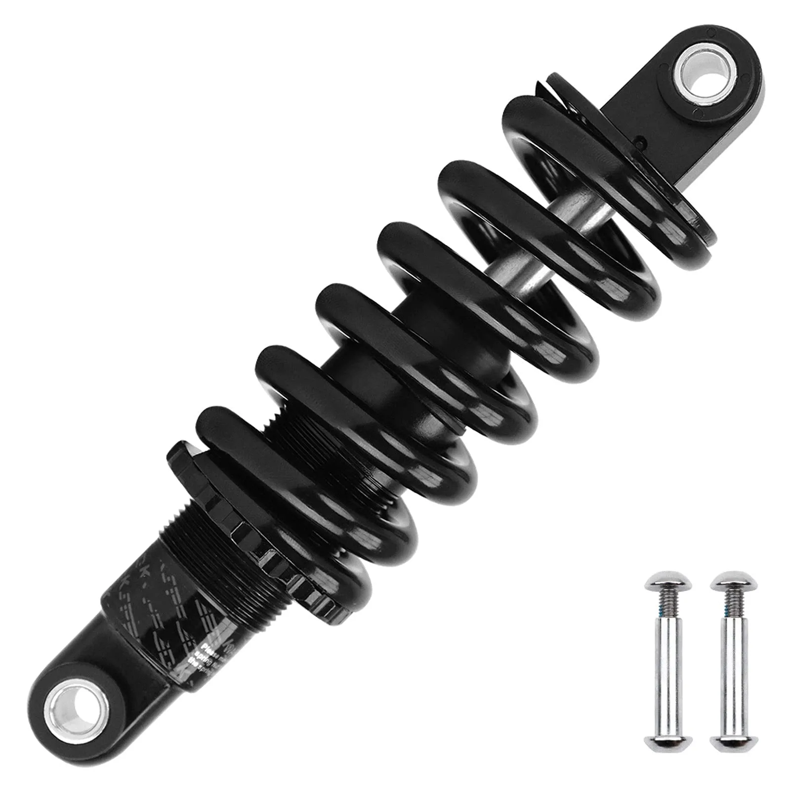 Mountain Bike Rear Shock Absorber 125mm, 150mm, 165mm, 190mm - Durable XC Coil Spring Suspension