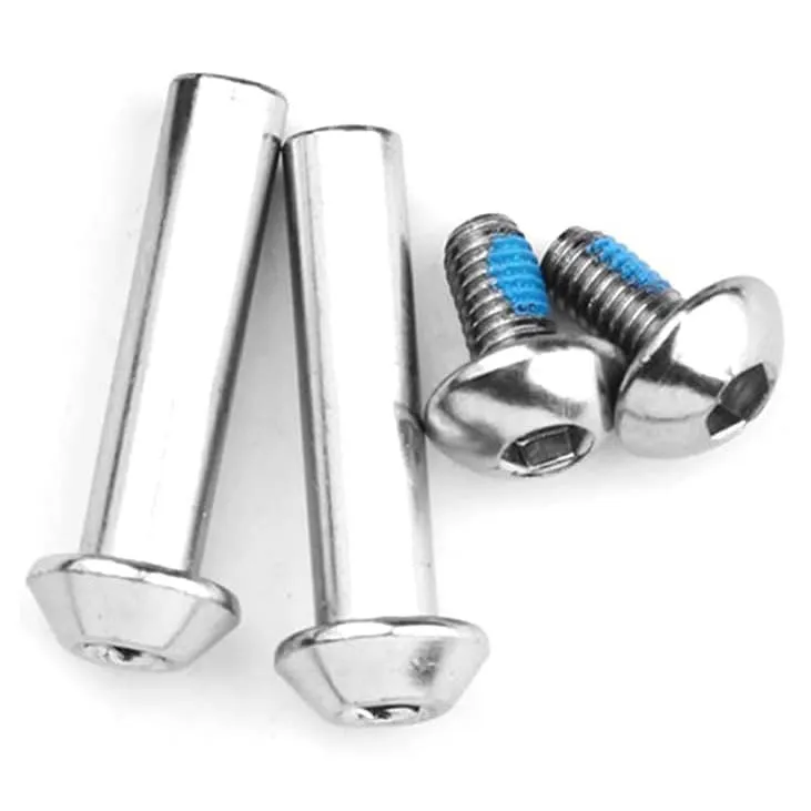Mountain Bike Shock Absorber Screws - Durable M8 Steel Bolts 21-86MM for E-Bikes, Scooters & More