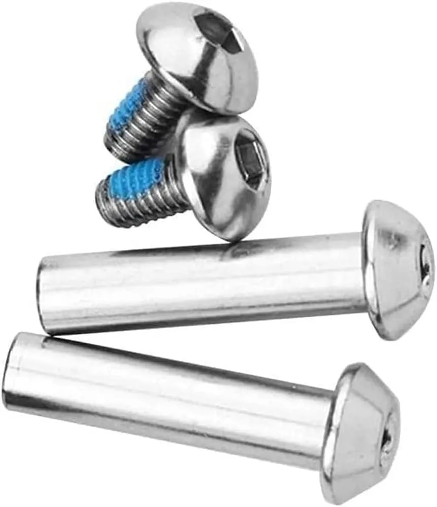 Mountain Bike Shock Absorber Screws 30/33/50mm - Durable Titanium Alloy for Full Suspension Bikes