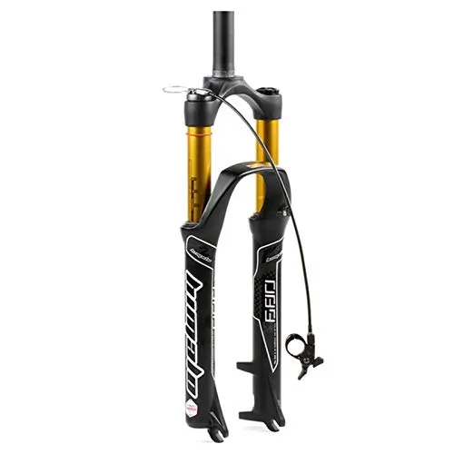 Mountain Bike Suspension Fork 26' 27.5' 29' Air Fork 115mm Travel Magnesium Alloy Quick Release
