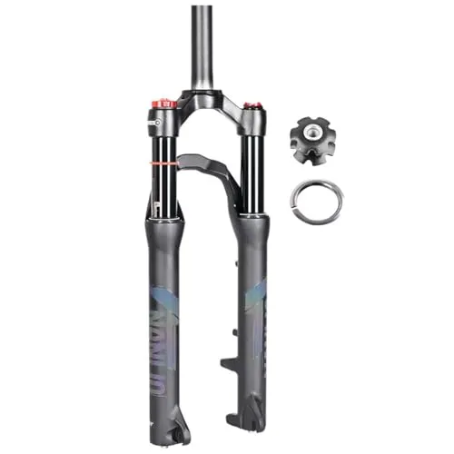 Mountain Bikes Suspension Forks 20/24 Inch Straight Steerer 28.6mm Quick Release 100mm Travel