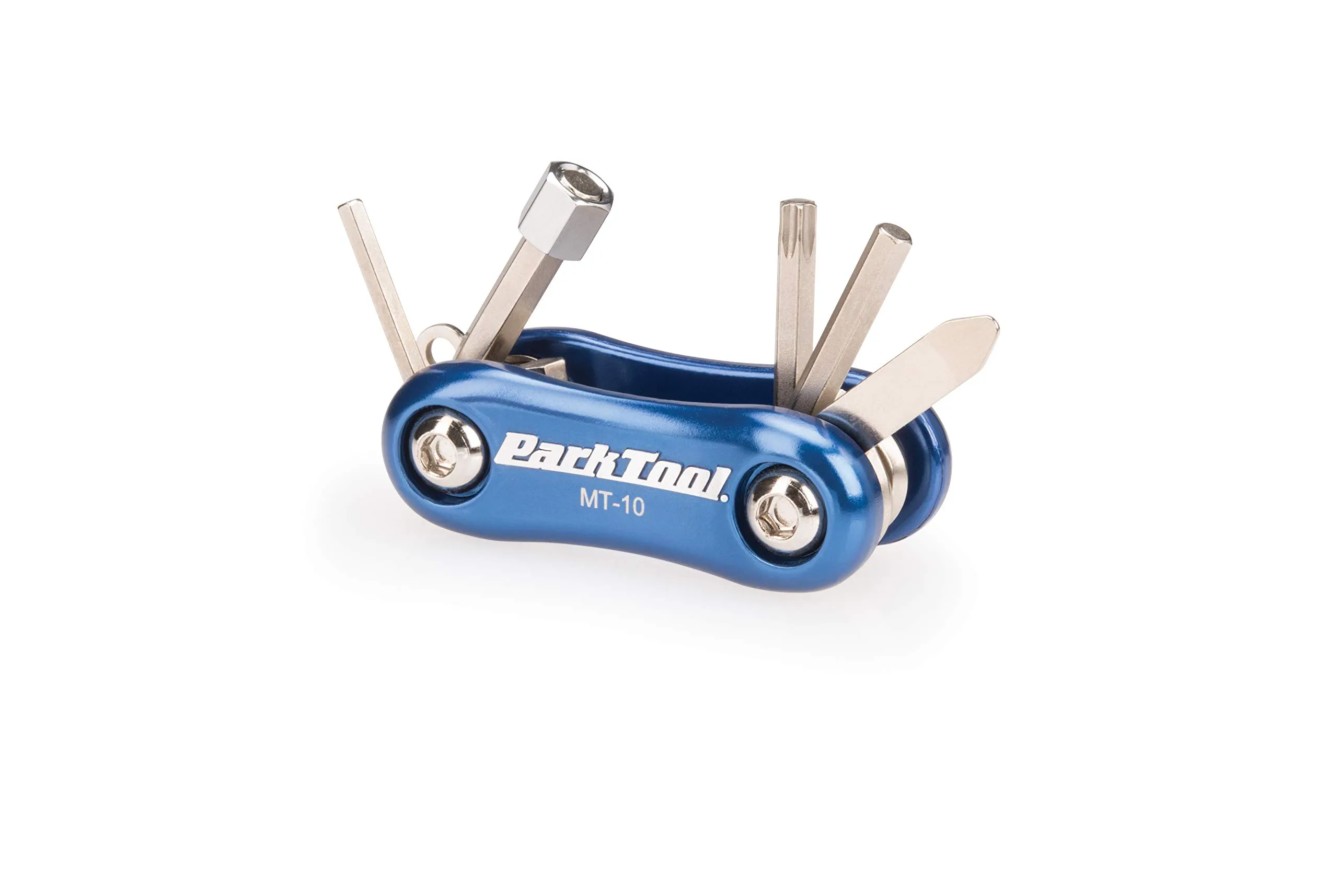 MT-10 Mini Fold Up Multi-Tool in Blue - High Quality, Compact Bike Tool with Essential Features