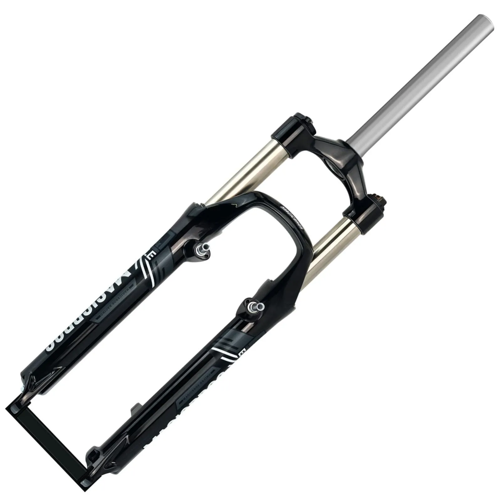 MTB Suspension Fork 26 Inch Aluminum Alloy Mechanical Fork for Mountain Bikes - V Brake & Disc
