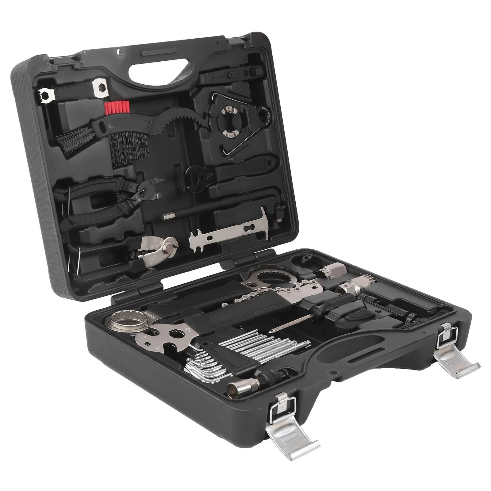 MTB Tool Kit - Durable Bicycle Repair Set for Home Maintenance - 20 Essential Tools Included