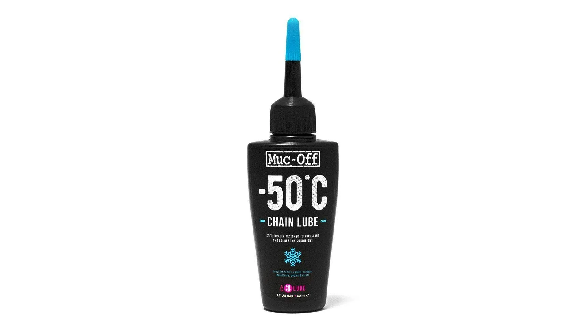 Muc-Off -50°C Chain Lube 50ml - Ultimate Durable Bike Lubricant for Extreme Cold Conditions