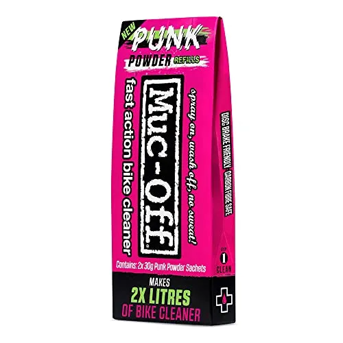 Muc-Off Punk Powder Twin Pack - Biodegradable Bike Cleaner & Degreaser - 1.06 Gallon