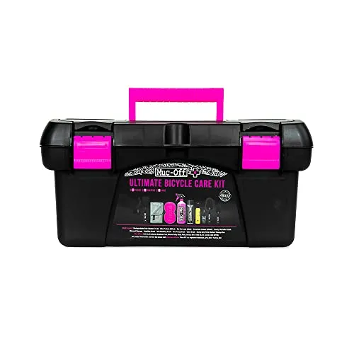 Muc-Off Ultimate Bicycle Cleaning Kit - Complete Cleaning, Protection & Lubrication Set for All Bikes