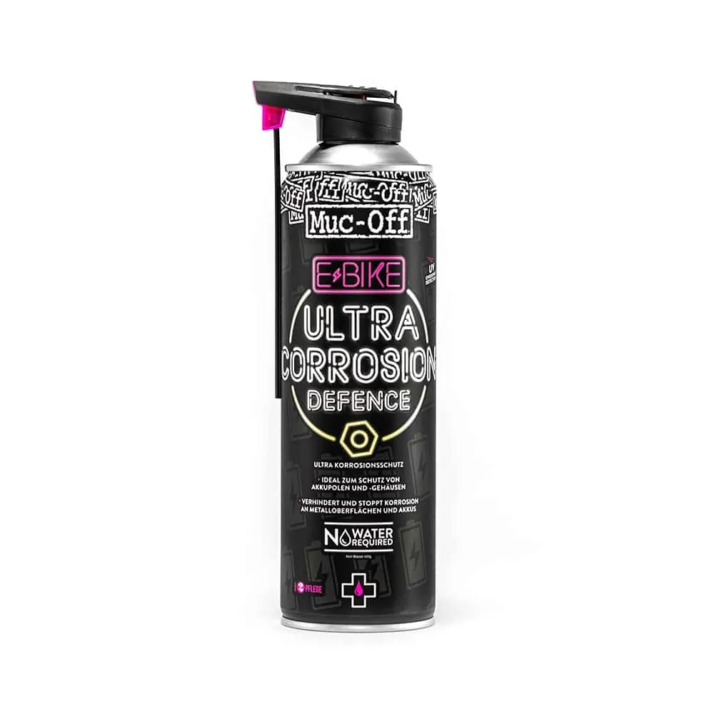 Muc Off E-Bike Ultra-Corrosion Defence Spray 485ml - Advanced Anti-Corrosive Protection for E-Bikes