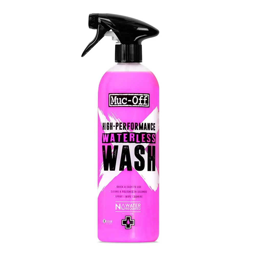 Muc Off Waterless Wash 750ml - High-Performance No Rinse Bike Cleaner for All Bicycle Types