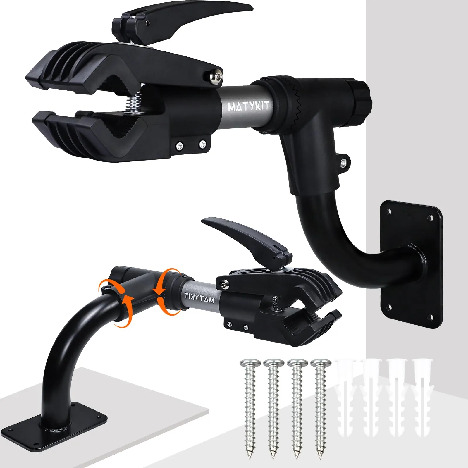Multifunctional Bicycle Repair Stand - Wall Mount and Bench Mount - MatyKit Bike Accessories