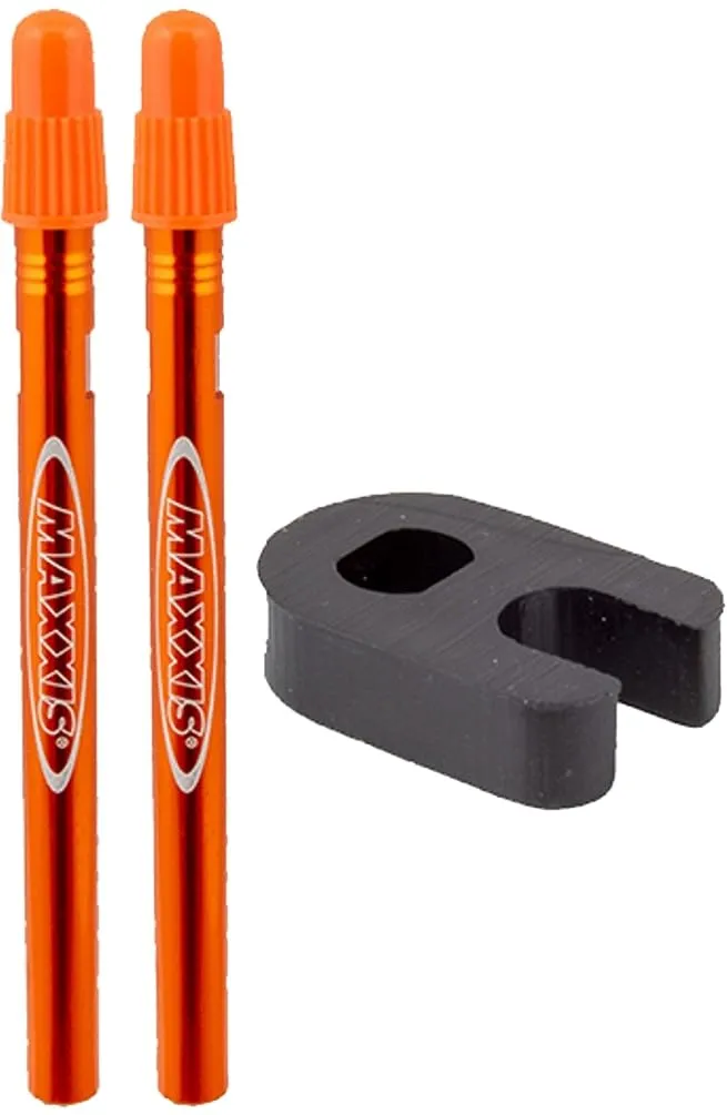 New Maxxis MVS Valves Road Bike Tire Inner Tube with Alloy Extension Presta Valves