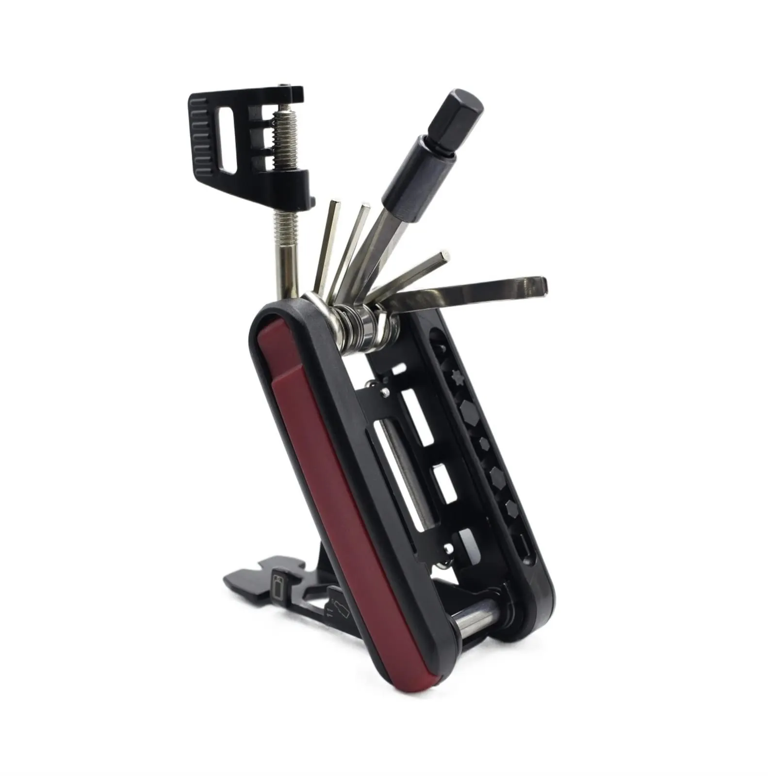NICHANGHUA Outdoor Bicycle Repair Kit - 26-in-1 Multifunctional Tool, Chrome Vanadium Steel, Compact Design