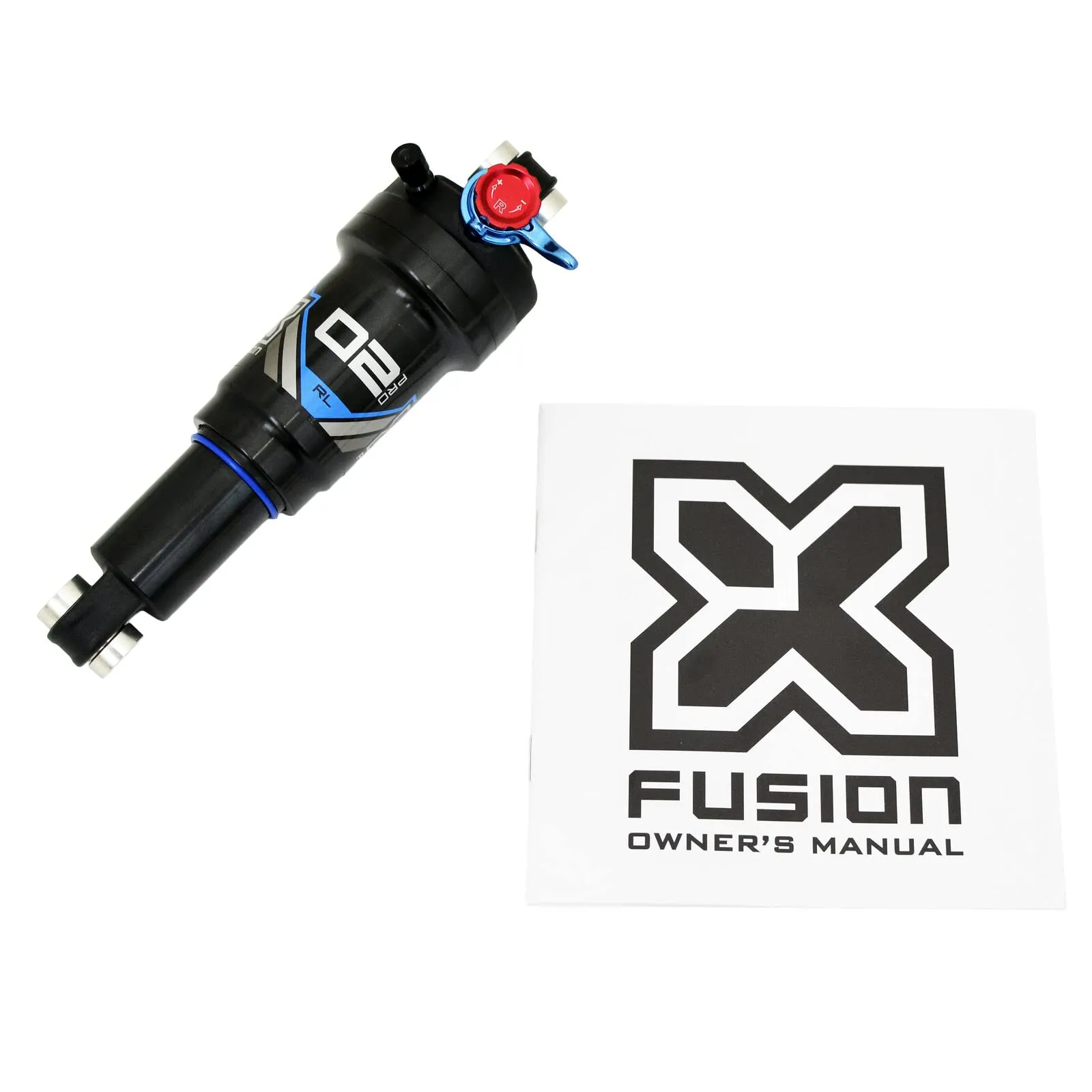 O2 PRO RL 165x38mm Rear Air Shock by X-Fusion - Lightweight, Adjustable Damping, OEM Package
