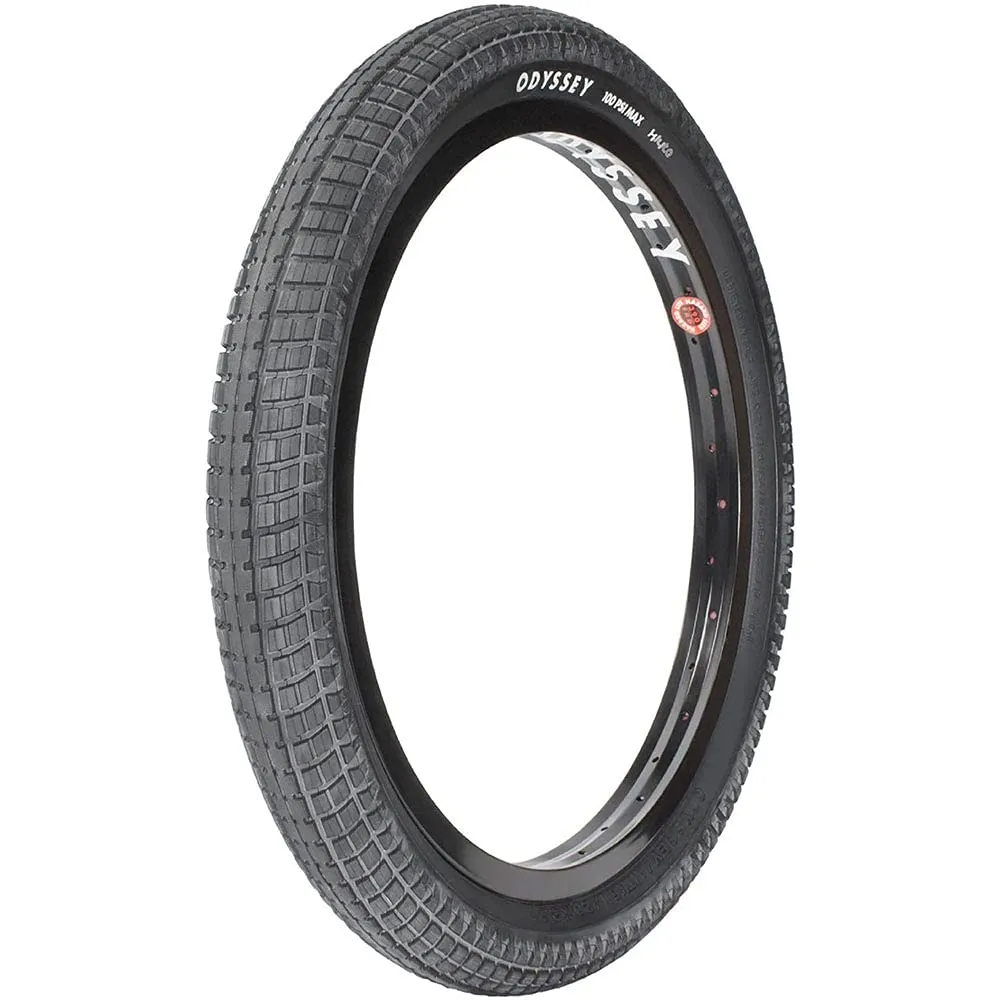 Odyssey Aitken K-Lyte Tire 20x2.25 Black - Lightweight, Versatile, Signature Design by Mike Aitken