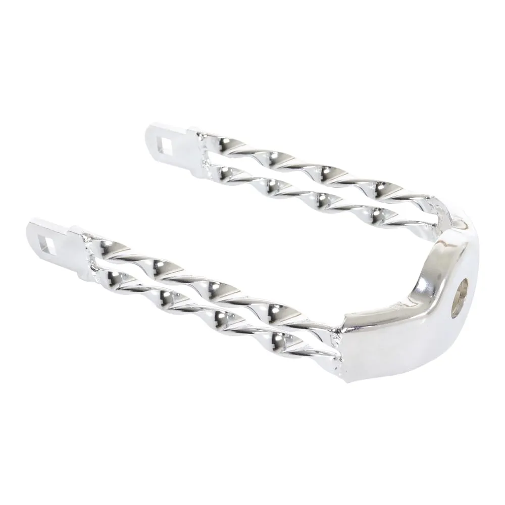 OG Lowrider Classic Spring Fork Extended Crown Double Flat Twisted - Chrome Finish