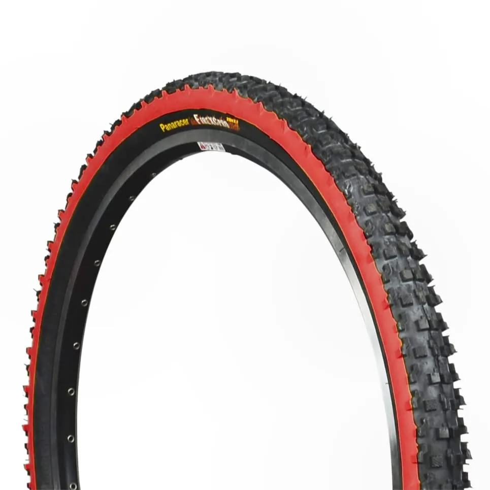 Panaracer Fire XC PRO Wire Mountain Tire - Cross-Country & Trail Riding - Black/Red, 710g
