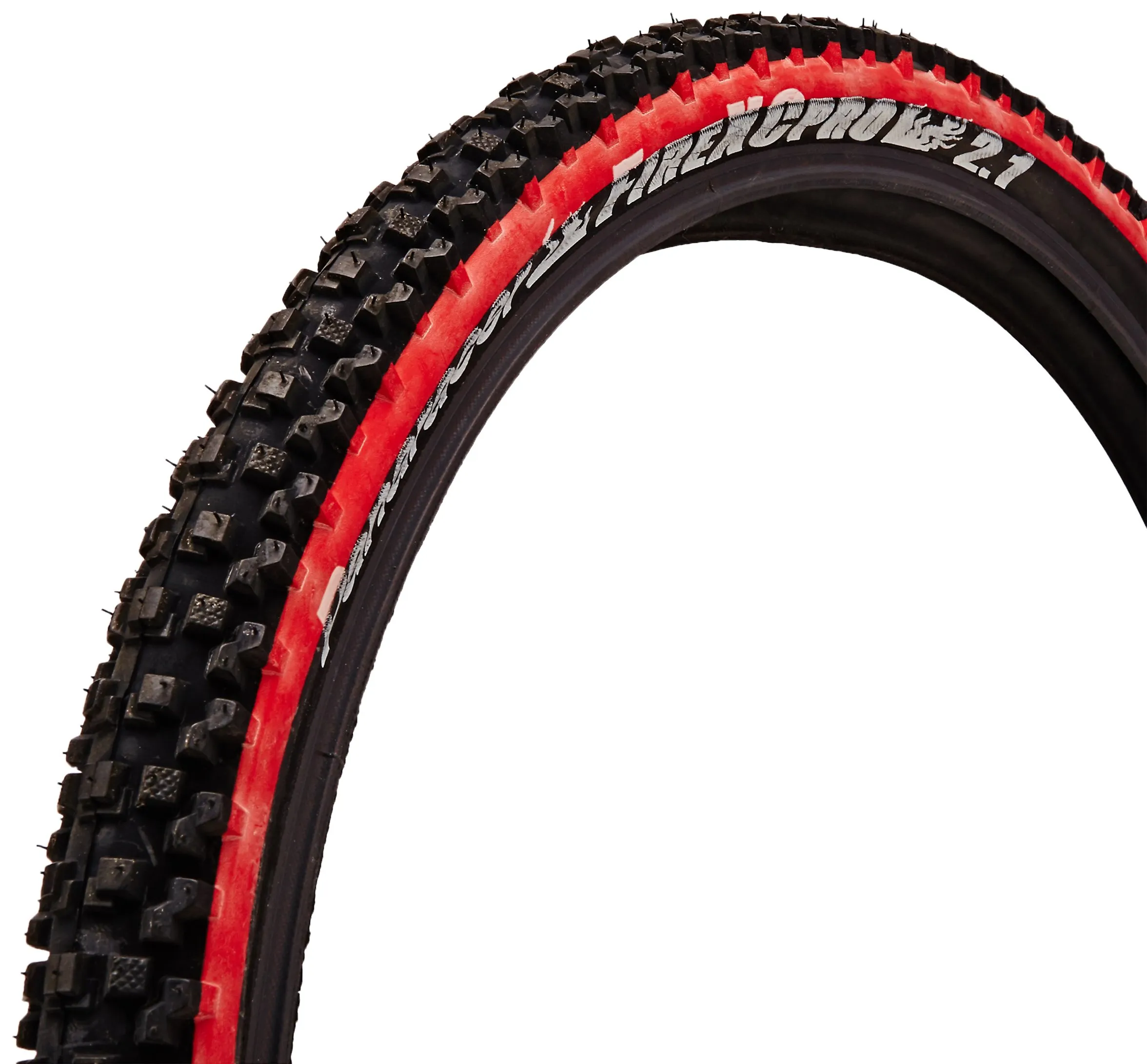 Panaracer Fire XC Wire MTB Tire 26x2.1-Inch Black/Red - Aggressive All-Around Performance