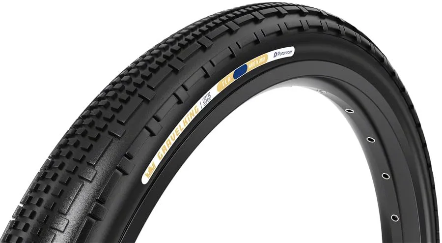 Panaracer GravelKing SK Tire 700 x 26 - Clincher, Folding, Black - High Performance Gravel Tire