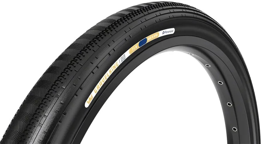 Panaracer GravelKing SS Tire - 700 x 28 Clincher, Folding, Black - Exceptional Grip & Durability