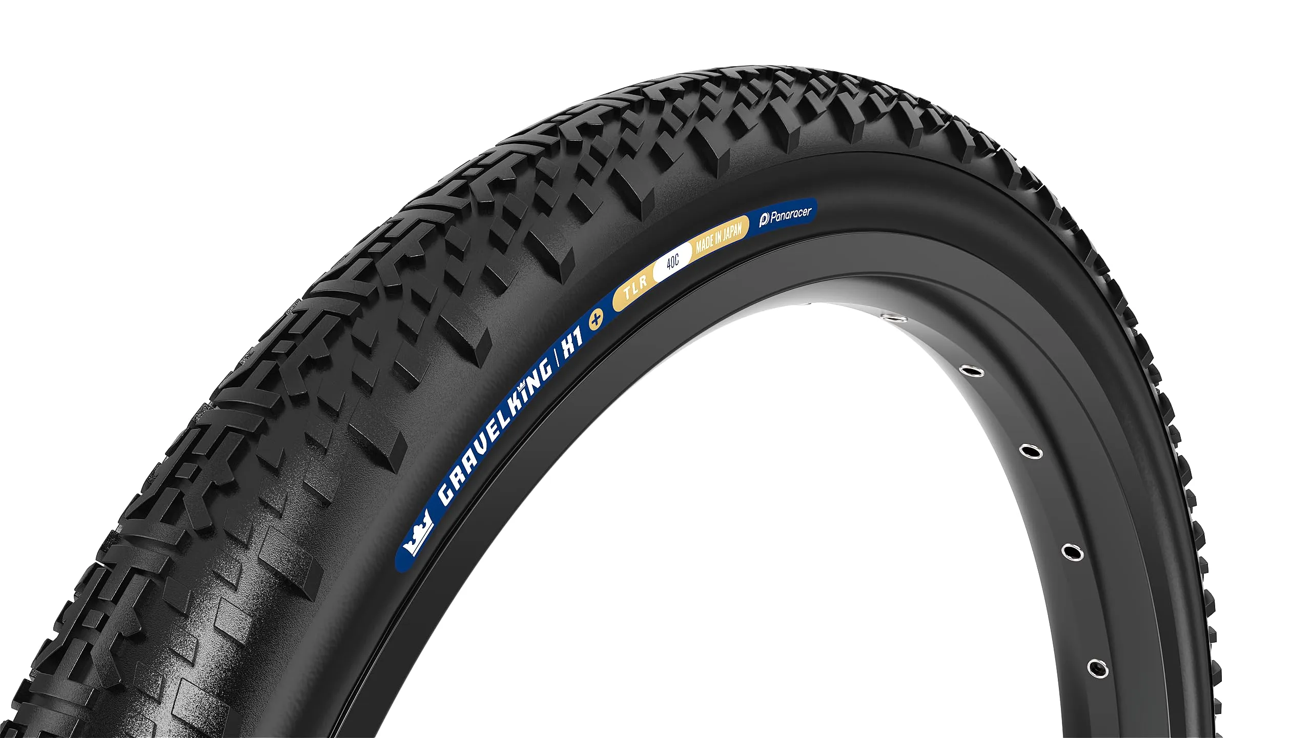 Panaracer GravelKing X1+ Tire 700x45 Black/Black - Enhanced Puncture Protection for Tough Rides