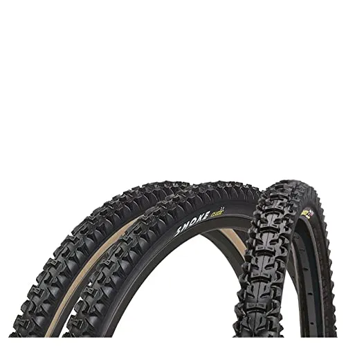 Panaracer MTB Tires - Black with Gum Sidewall, 30-65 PSI, 620g - Legendary Grip & Steering Performance