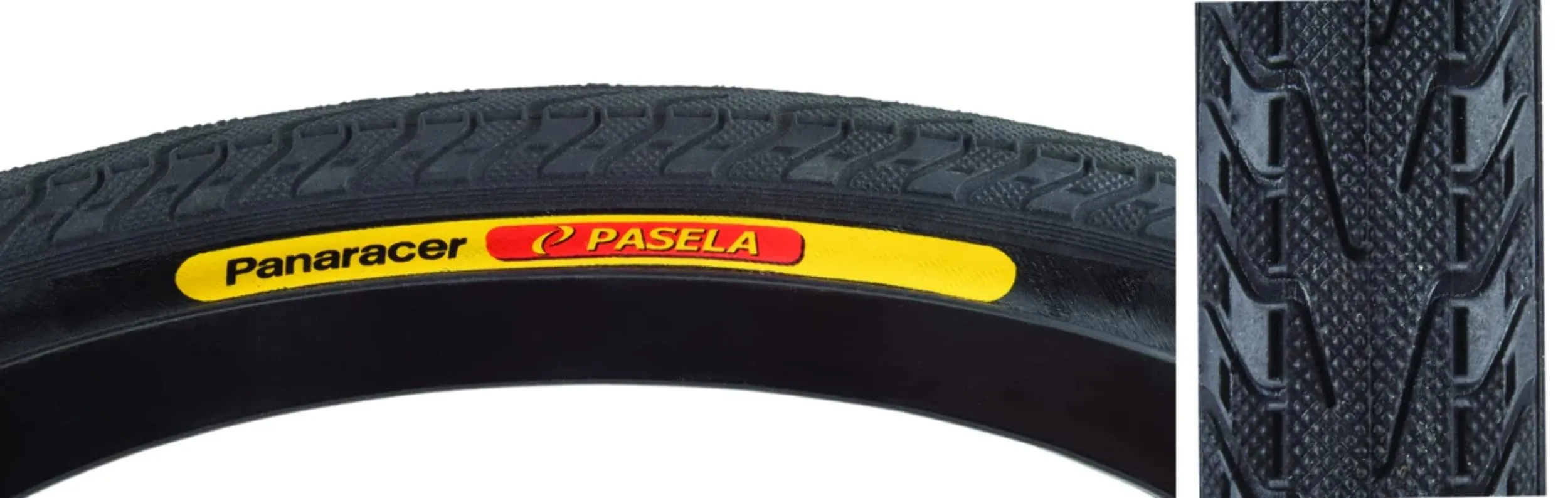 Panaracer Pasela Wire Tire 650C x 25 - Hybrid Commuter Tire with Low Rolling Resistance