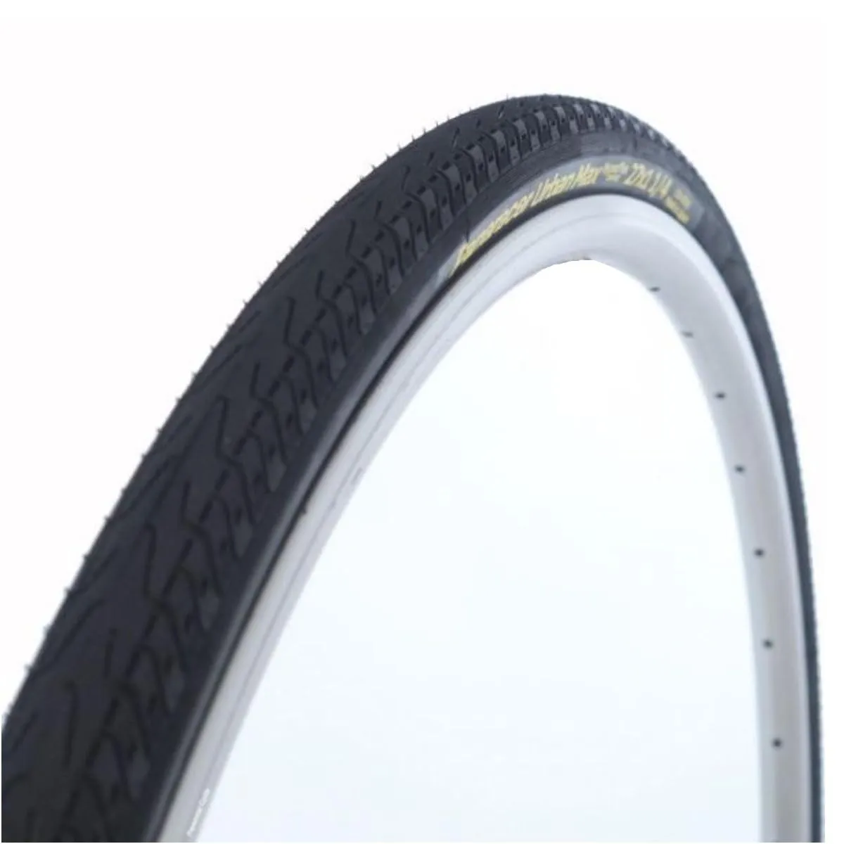 Panaracer Urban Max Hyper-Tex 27x1-1/4' Black Tire - Puncture Protection for Commuting