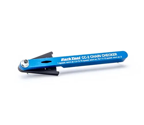 Park Tool CC-2 Chain Checker Tool for Precise Chain Stretch Measurement - Essential for Bicycles