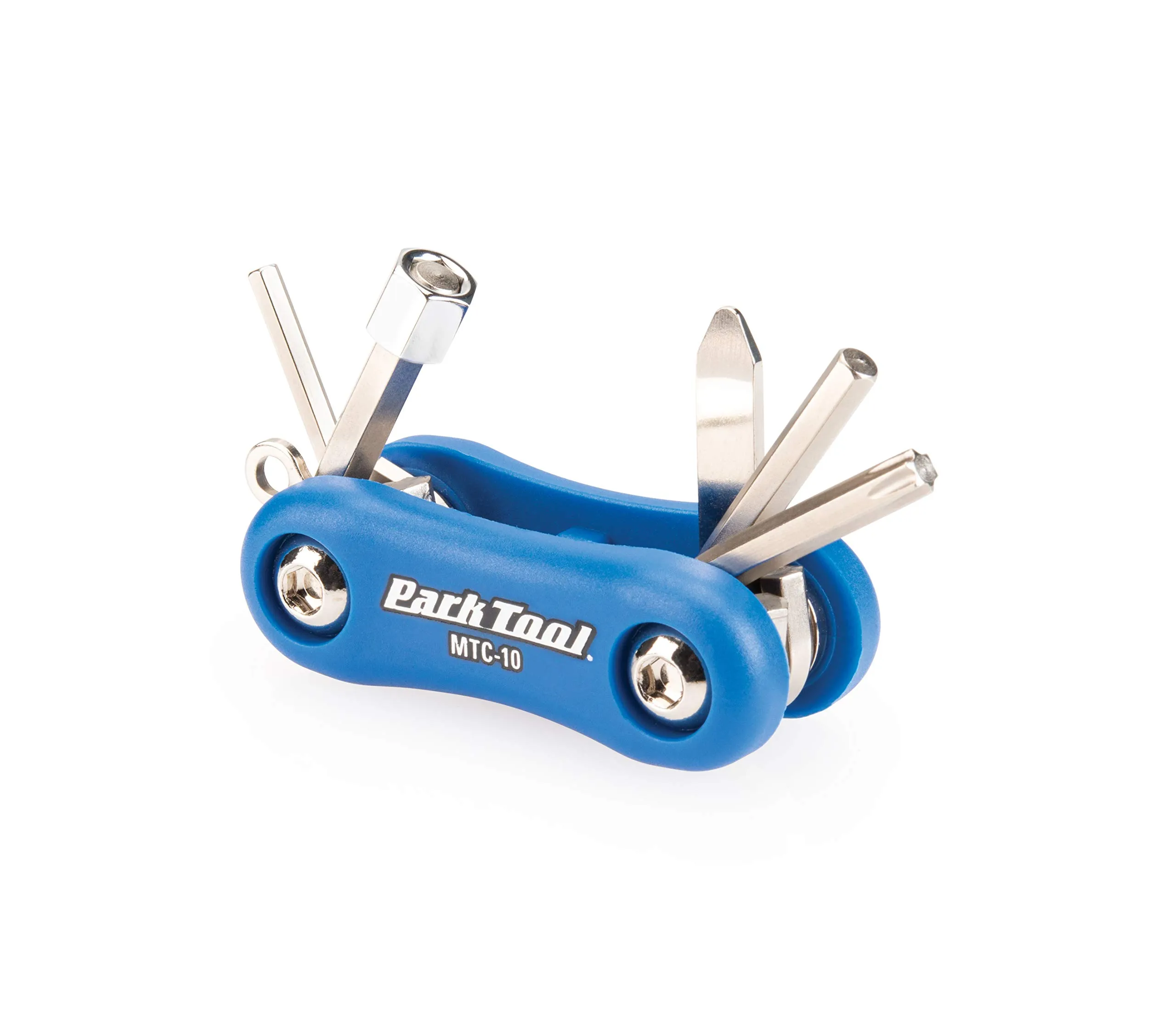 Park Tool MTC-10 Bicycle Multi-Tool with Hex Wrenches, T25 Driver, Compact and Lightweight