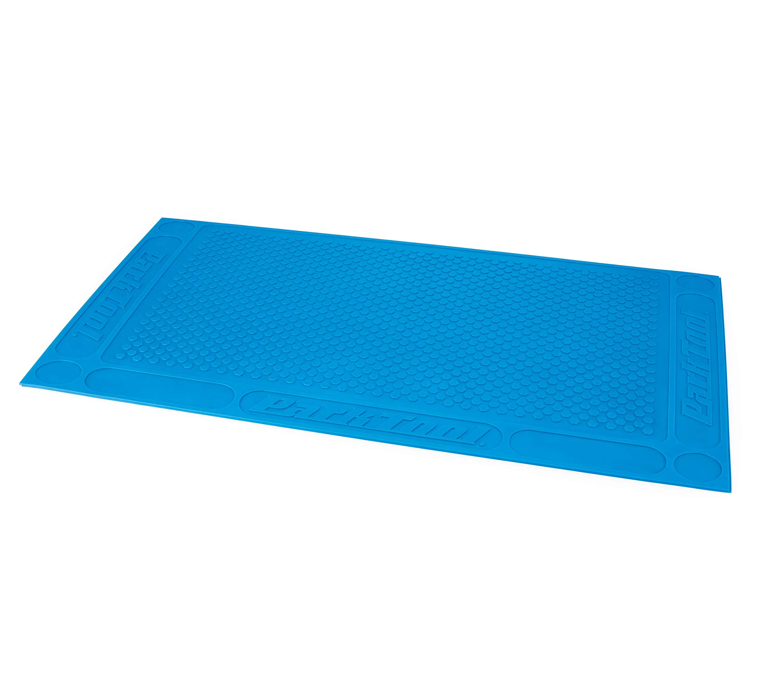 Park Tool OM-2 Blue Overhaul Mat 15' x 24.5', Durable TPR, Interlocking Edges for Organizing Repairs
