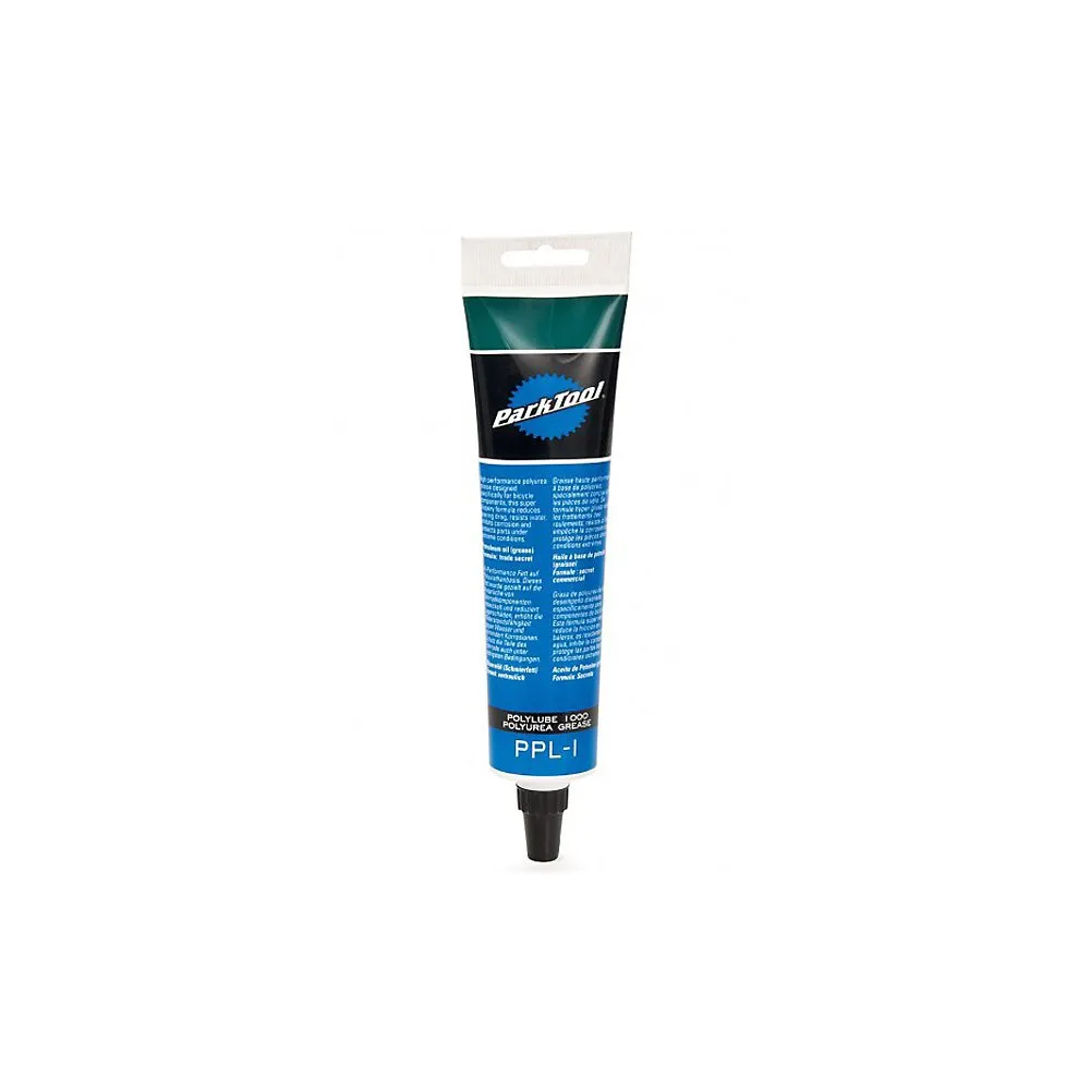 Park Tool PolyLube 1000 Grease PPL-1 for Bicycle Maintenance - High Shear Strength & Moisture Resistant
