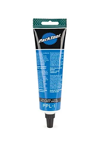 Park Tool PPL-1 Polylube 1000 Grease Tube 4 oz - High Shear Strength, Moisture-Repelling Lubricant
