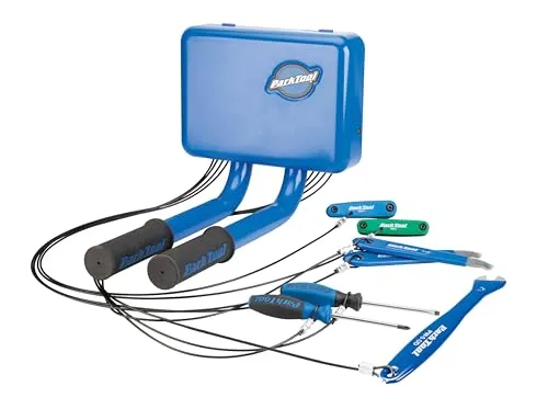 Park Tool THS-1.2 Outdoor Bicycle Workstation - Durable All-Steel Repair Center with Tools