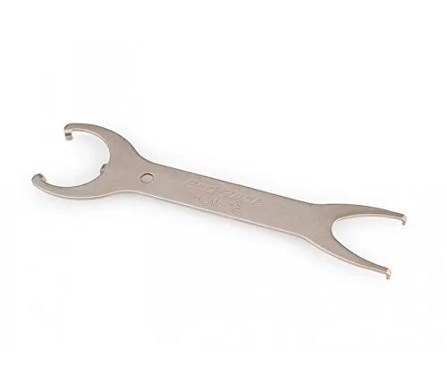PARK TOOLS HCW-18 Bottom Bracket Spanner Wrench - Double Ended for 1-Piece Cranks