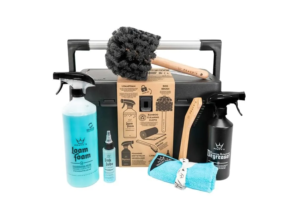 Peaty's Complete Bicycle Cleaning Kit - Black, 4.86 Fl Oz - 7 Essential Cleaning Products