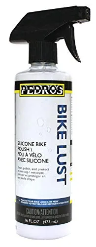 Pedro's Bike Lust Polish 16oz - Silicone Formula, UV Protection & Biodegradable Cleaner